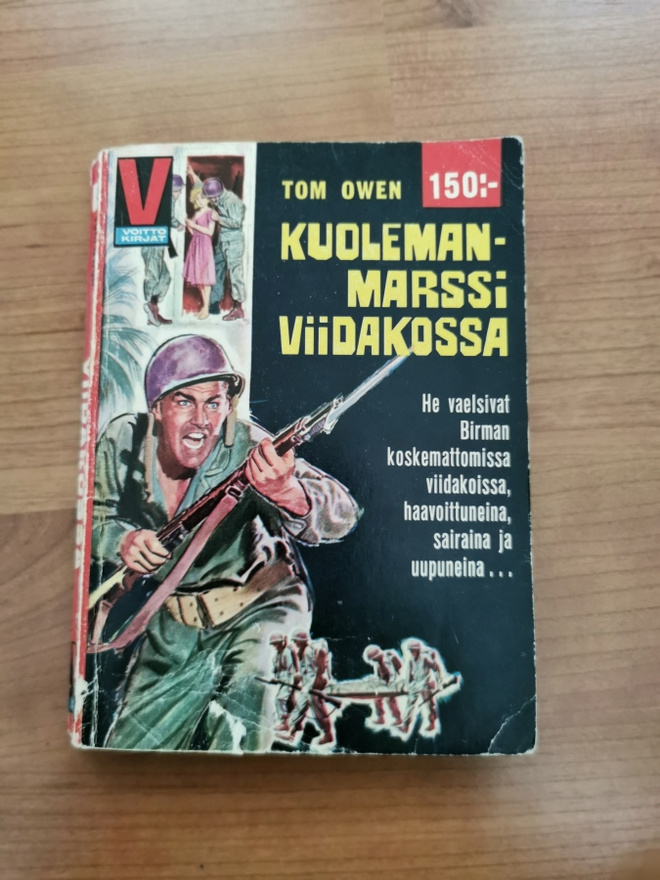 VOITTOKIRJAT 2, 1962, TOM OWEN, KUOLEMANMARSSI VIIDAKOSSA