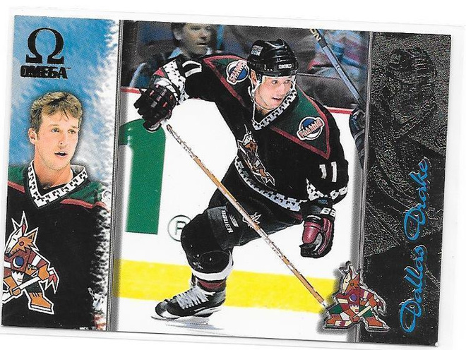 1997-98 Pacific Omega #172 Dallas Drake Phoenix Coyotes