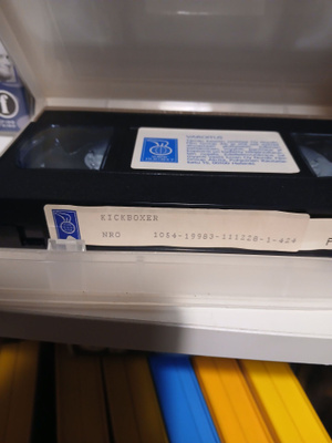 Kickboxer vhs