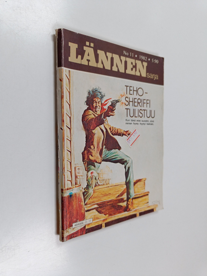 Ben Jefferson : Lännensarja 11/1982 : Tehosheriffi tulistuu