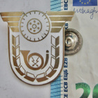 Ruuvimerkki Posti Lennätin Hopeaa 1951 Numeroitu 16 ISO UPEA - pikkukuva 1