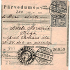 Latvia Mi 152 pari postiosoitus, kotiinkanto pyydetty - pikkukuva 1