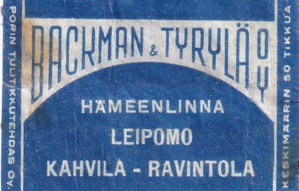 Hämeenlinna, Backman & Tyrylä Oy    6/6