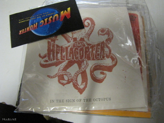 HELLACOPTERS - IN THE SIGN OF THE OCTOPUS CD SINGLE SLEEVE