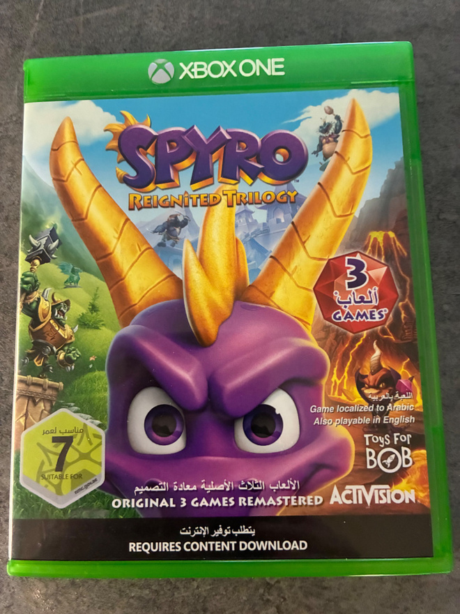 Xbox one spyro reignited trilogy