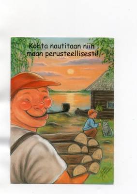 °"KOHTA NAUTITAAN NIIN MAAN..."° -KORTTI /Hörölä