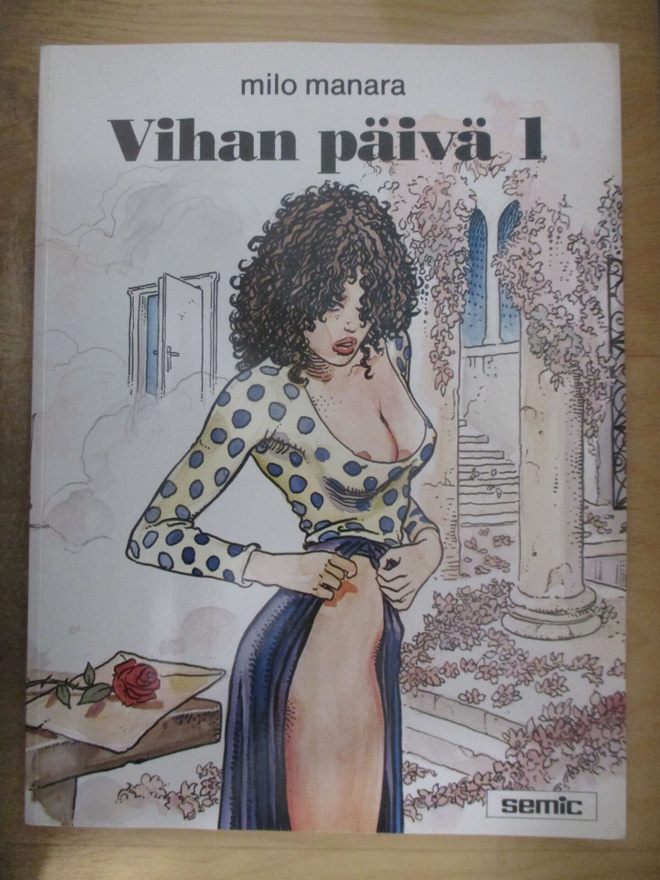 Milo Manara : VIHAN PÄIVÄ 1 (Semic, 1990)
