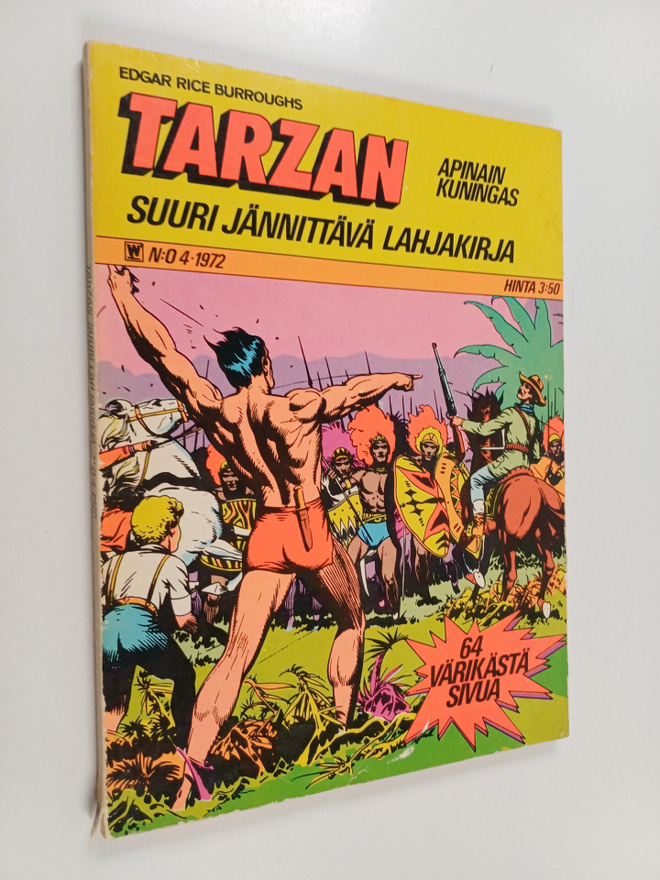 Edgar Rice Burroughs : Tarzan apinain kuningas N:o 4/1972