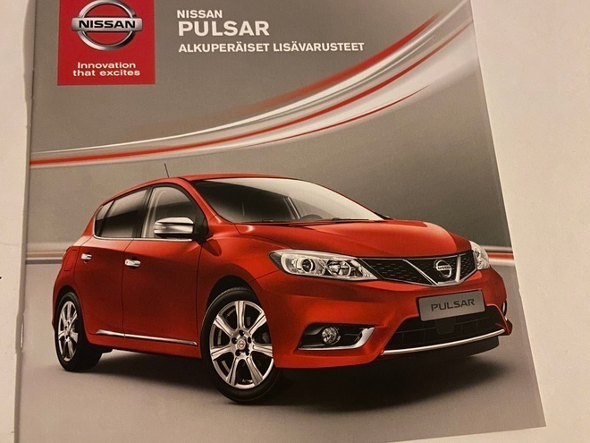 Myyntiesite - Nissan Pulsar - 2016