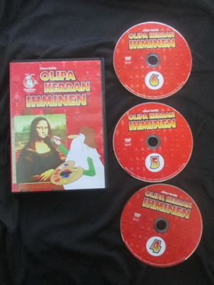 OLIPA KERRAN IHMINEN DVD : t levyt 4..5..6. ( UUDENVERR