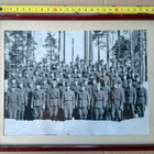Sotilasvalokuva 1958 viestirykmentti Taulun koko n. 27 x 21 - pikkukuva 1