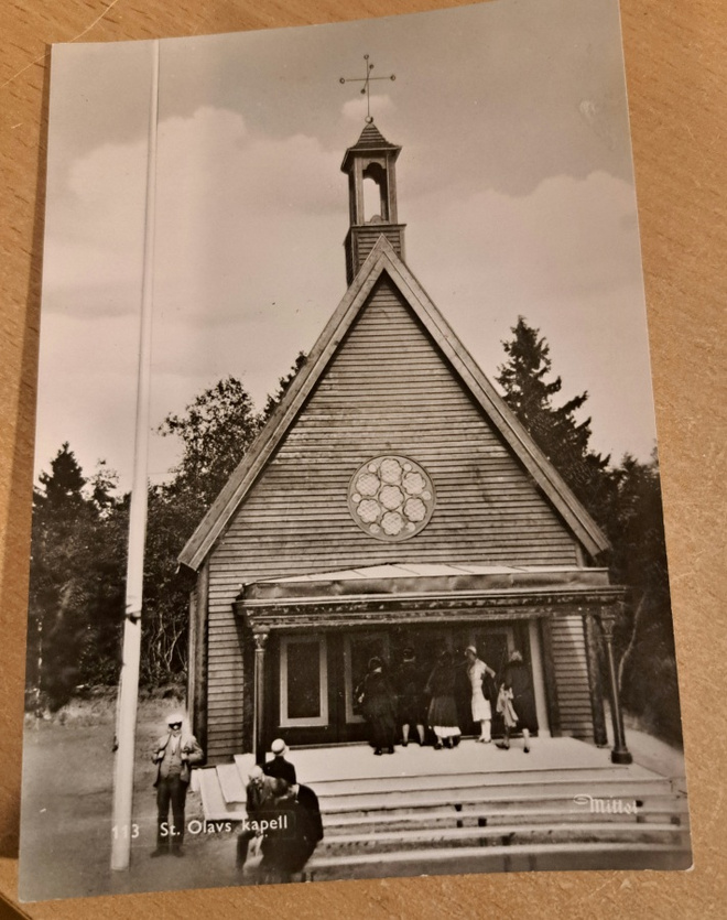 Norja Oslo, St.Olavs kapell, kulkematon