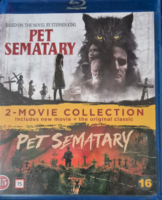 Pet Sematary - molemmat versiot -Blu-Ray