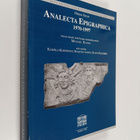 Heikki Solin : Analecta epigraphica 1970-1997 - pikkukuva 1