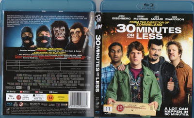 30 MINUTES OR LESS (40 499) -FI- BLU-RAY danny mcbride