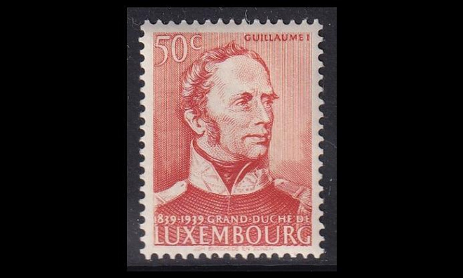 Luxemburg 322 ** Itsenäisyys 100v 50 C (1939)