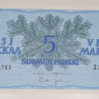 5 Markkaa 1963 Litt. B Z1214783 - pikkukuva 1