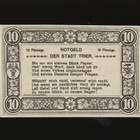 Saksa Notgeld 10 Pfennig, Trier 1.6.1920 - pikkukuva 2