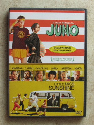 Juno / Little Miss Sunshine, 2 x DVD.