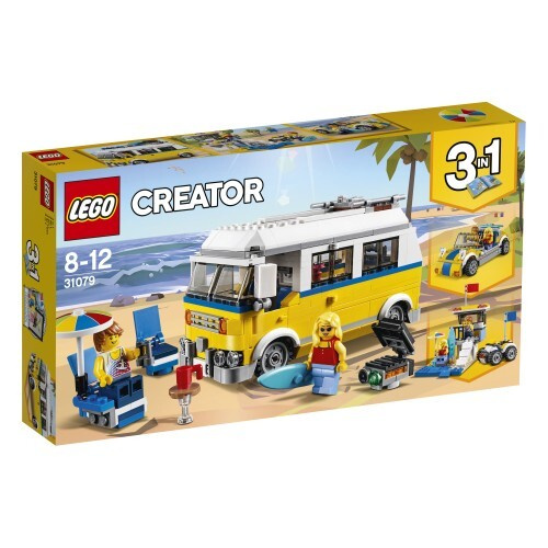 Lego Aurinkoinen surffipakettiauto, UUSI