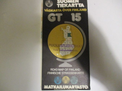 SUOMEN TIEKARTTA GT 15