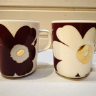 Marimekko Juhla Unikko mukit, käyttämättömät - pikkukuva 4
