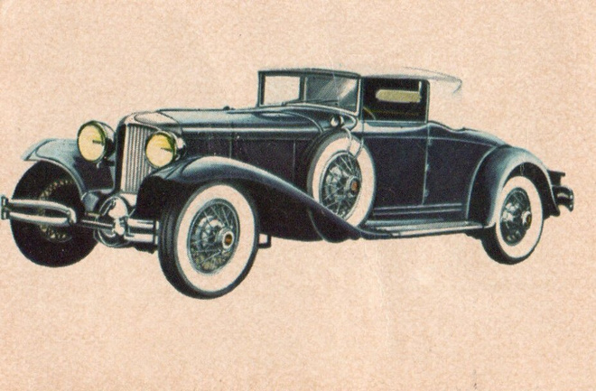 IPNOS KAARA n:o 44 CORD "ROADSTER" 1930