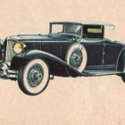 IPNOS KAARA n:o 44 CORD "ROADSTER" 1930 - pikkukuva 1