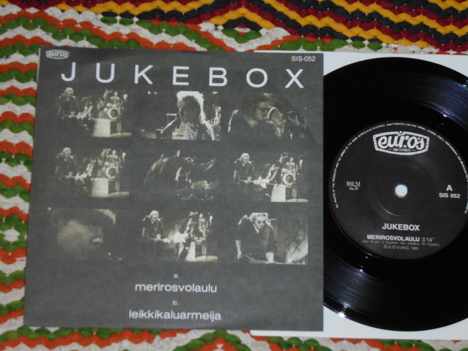 7" JUKEBOX - Merirosvolaulu - single 1989 pop rock EX