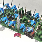 WHFB - 41kpl Lizardmen Saurus Warriors + Skinks [F1] - pikkukuva 2