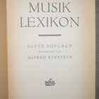 Hugo Riemanns Musik Lexikon  1929 - pikkukuva 1