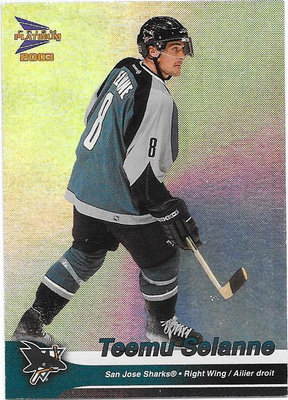 2002-03 McDonald`s Pacific #35 Teemu Selänne San Jose Sharks