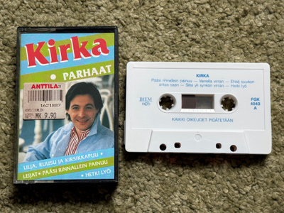 Kirka parhaat 1986 c kasetti