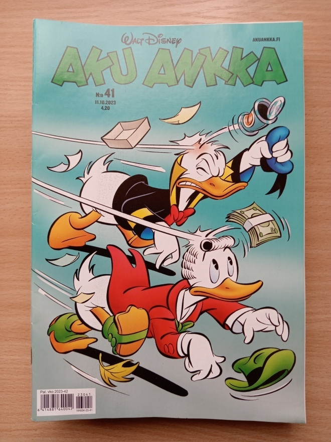 Aku Ankka lehti 41/2023