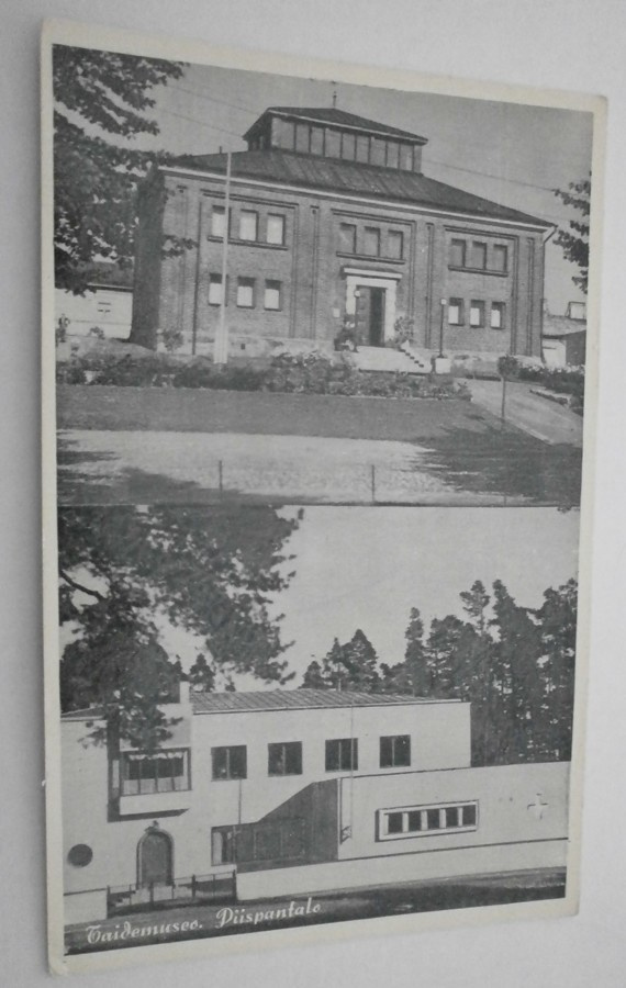 Tampere, Taidemuseo ja Piispantalo, valokuvapk, ei p.