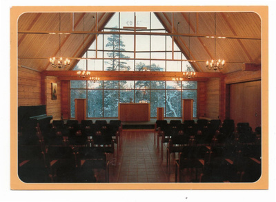 Saariselkä: Pyhän Paavalin kappeli (matkailuleima 1997)