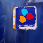 Kaksi Luminarc lasipurkkia vintage koboltin sininen - pikkukuva 3