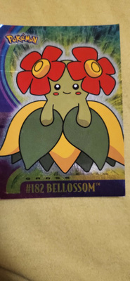 Bellossom #182 Pokemon 2001 Topps Johto Champions HOLO card