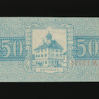 Saksa Notgeld 50 Pfennig, Usingen 1.9.1918 - pikkukuva 2