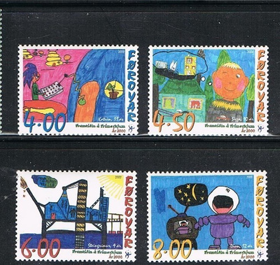Färsaaret 2000 - Lasten piirustuksia (4)  ++