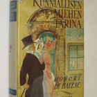 Honoré de Balzac : Kunniallisen miehen tarina - WSOY 1.p -46 - pikkukuva 1