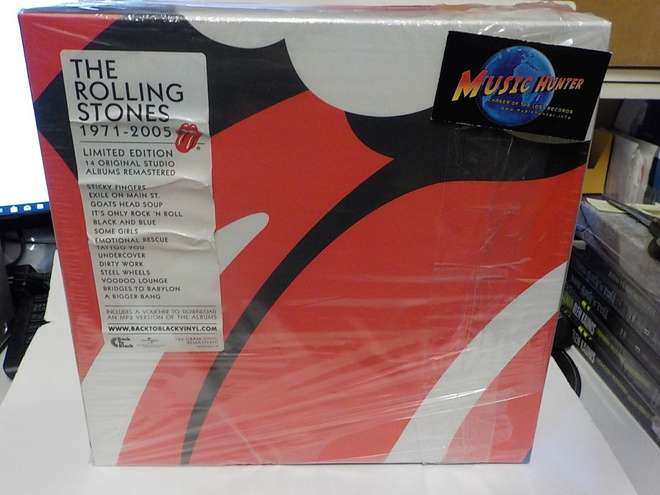 THE ROLLING STONES - 1971 - 2005 14LP UUSI BOX SET
