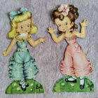 Paperinuket Doll 1 ja Doll 2 1950-luku - pikkukuva 2