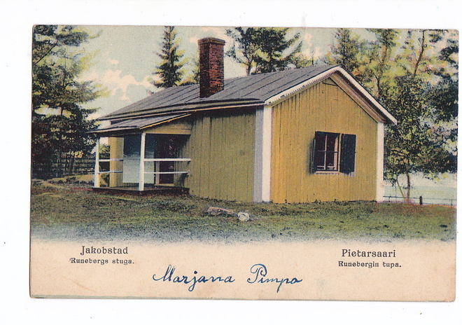 VANHA Postikortti Pietarsaari ennen-1905