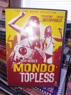 DVD Mondo Topless ( Ohj. Russ Meyer ) SIS POSTIKULU