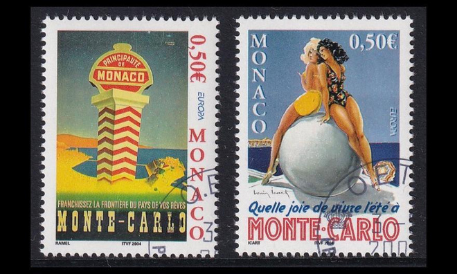 Monaco 2693-4 o Europa loma (2004)