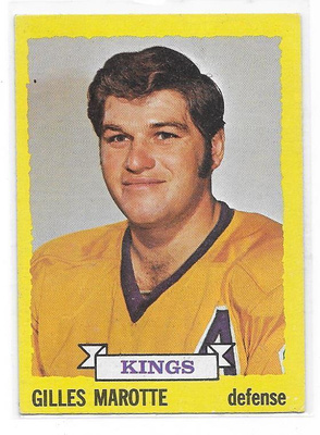 1973-74 Topps #188 Gilles Marotte Los Angeles Kings