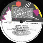MICHAEL MONROE ~ Nights Are So Long ~ LP Yahoo! Records 1987 - pikkukuva 3