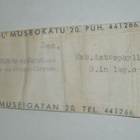 Apteekkiresepti, Töölön Apteekki, Helsinki 1956 - pikkukuva 2