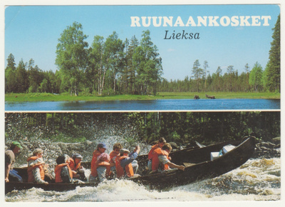 Lieksa Ruunaankoski koskenlasku